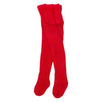 Calzamaglia In Caldo Cotone Traforata Rossa Bambini CARLOMAGNO 1031 - CARLOMAGNO - LuxuryKids