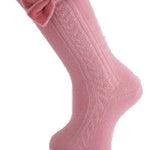 Calzini Caldo Cotone Fiocco Velluto Bambina Carlo Magno 2421 - CARLOMAGNO - LuxuryKids