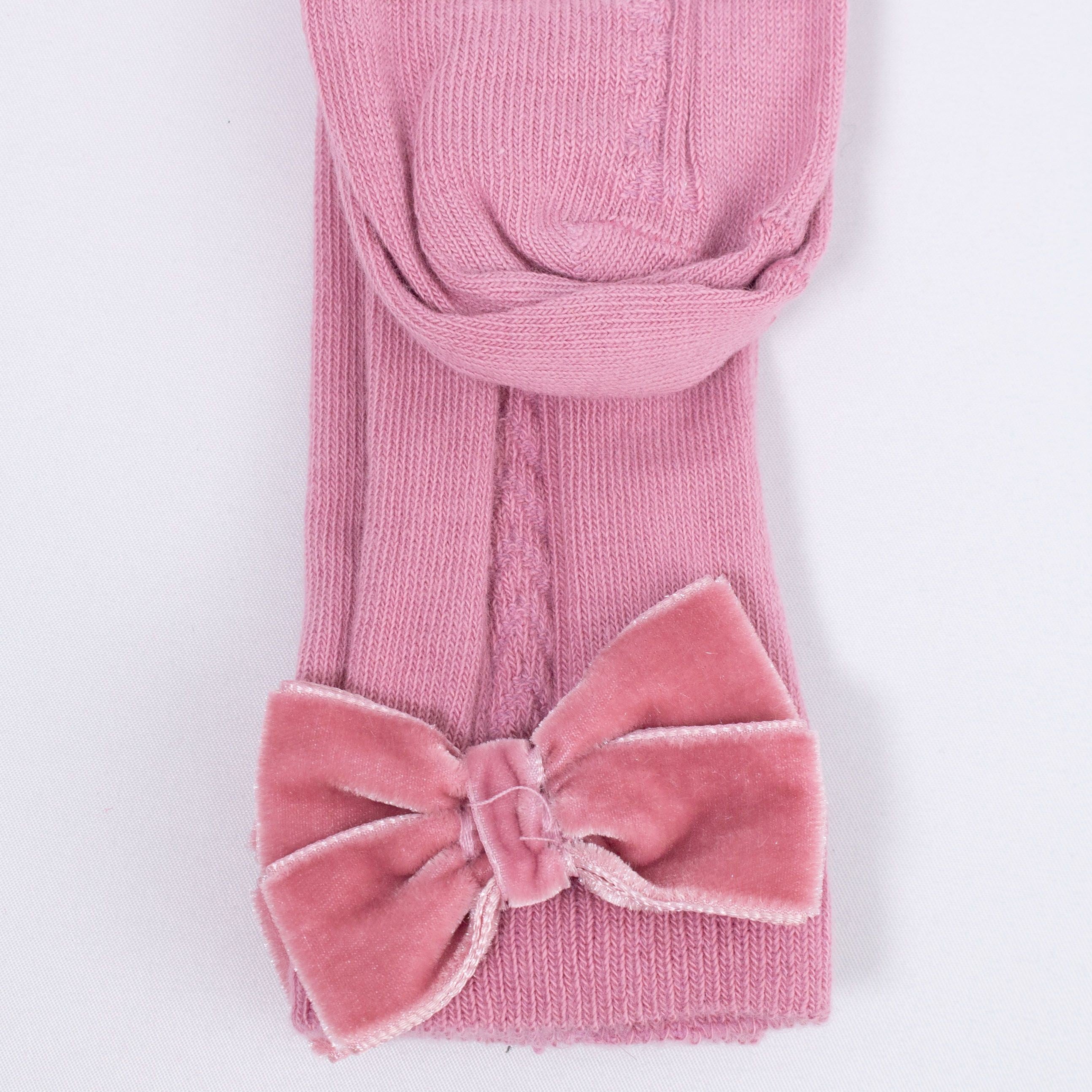 Calzini Caldo Cotone Fiocco Velluto Neonata Carlo Magno 2421 - CARLOMAGNO - LuxuryKids