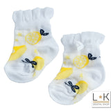 Calzini Corti In Cotone Neonata Minibanda U351 - MINIBANDA - LuxuryKids