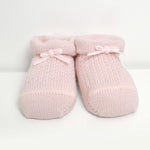 Calzini scarpetta in lana Made in italy Neonata Rosa   STORY LORIS 3033R-00 - STORY LORIS - LuxuryKids