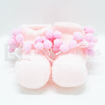 Calzino Scarpetta In Caldo Cotone Con Applicazione Neonata ROMBOLI AS71 - ROMBOLI - LuxuryKids