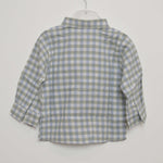 Camicia a Quadretti in Cotone Neonato Ninnaoh I15244 - NINNAOH - LuxuryKids