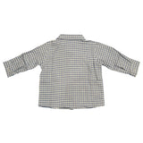Camicia a Quadretti in Cotone Neonato Ninnaoh I15223 - NINNAOH - LuxuryKids