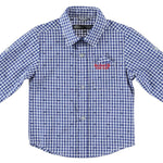 Camicia a quadretti Manica Lunga Cotone Neonato Sarabanda U113 - SARABANDA - LuxuryKids