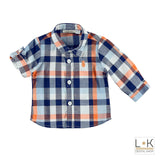 Camicia a Quadretti Neonato Minibanda S615 - MINIBANDA - LuxuryKids
