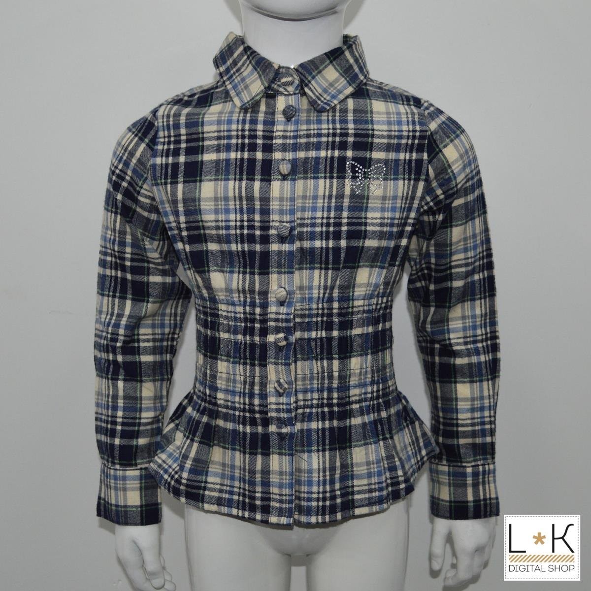 Camicia a Quadri Bambina Fix Design FX3500 - FIX DESIGN - LuxuryKids