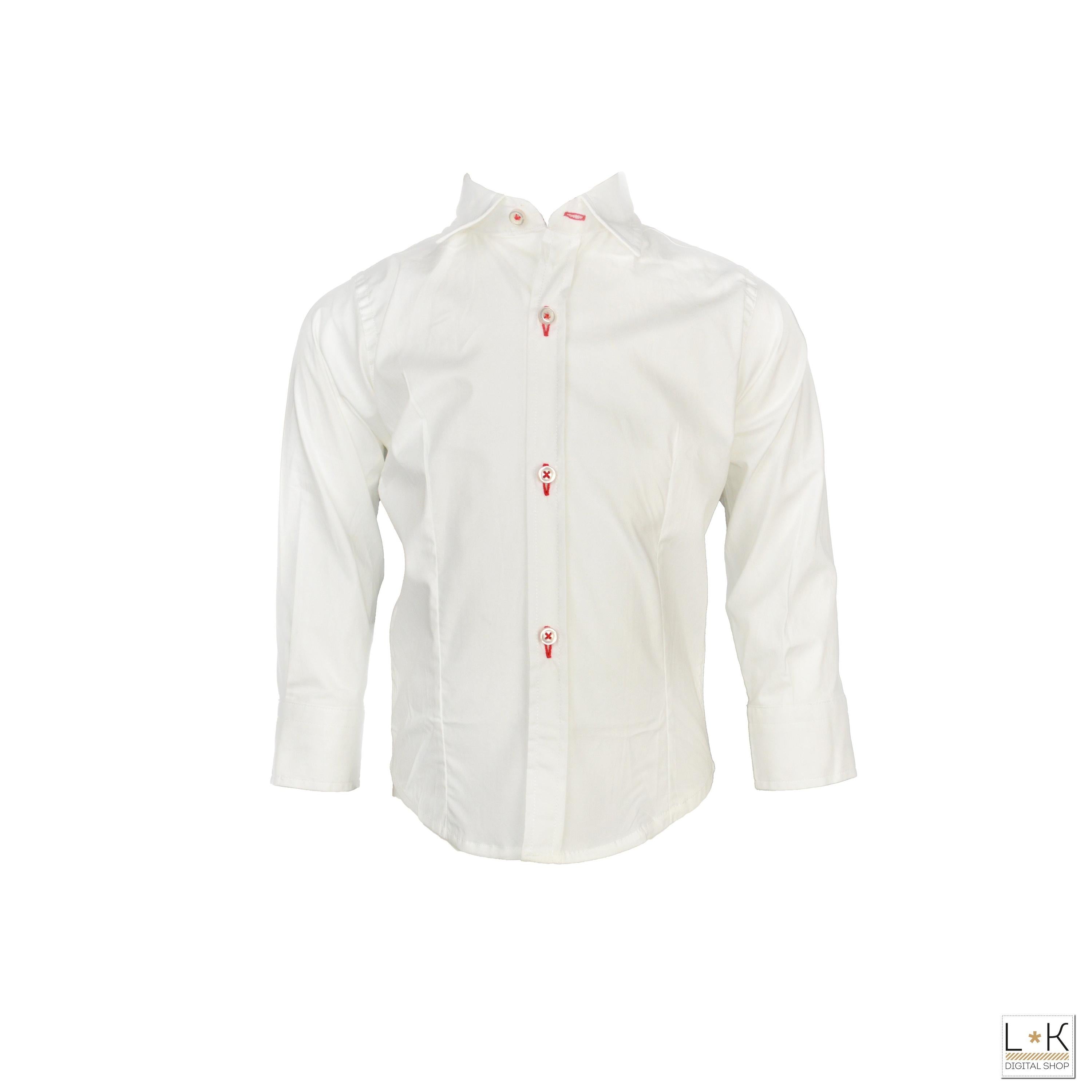 Camicia a Tinta Unita Neonato Brian Rush MONTECARLO - BRIAN RUSH - LuxuryKids