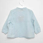 Camicia Elegante Collo Coreano Celeste Per Bambino Paloma de la O EI8CM1 - PALOMA DE LA O - LuxuryKids