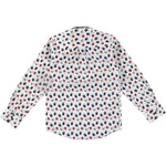 Camicia Elegante in Cotone con Stampa e Pochette Incorporata Bambino Sarabanda T320B - SARABANDA - LuxuryKids