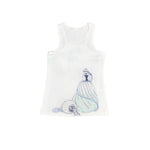Canotta in Cotone Bianco con Stampa Bambina Take Two M03074 - TAKE TWO - LuxuryKids