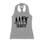 Canotta in Cotone Grigio con Stampa Beatles Bambina Fix Design 1T2603 - FIX DESIGN - LuxuryKids