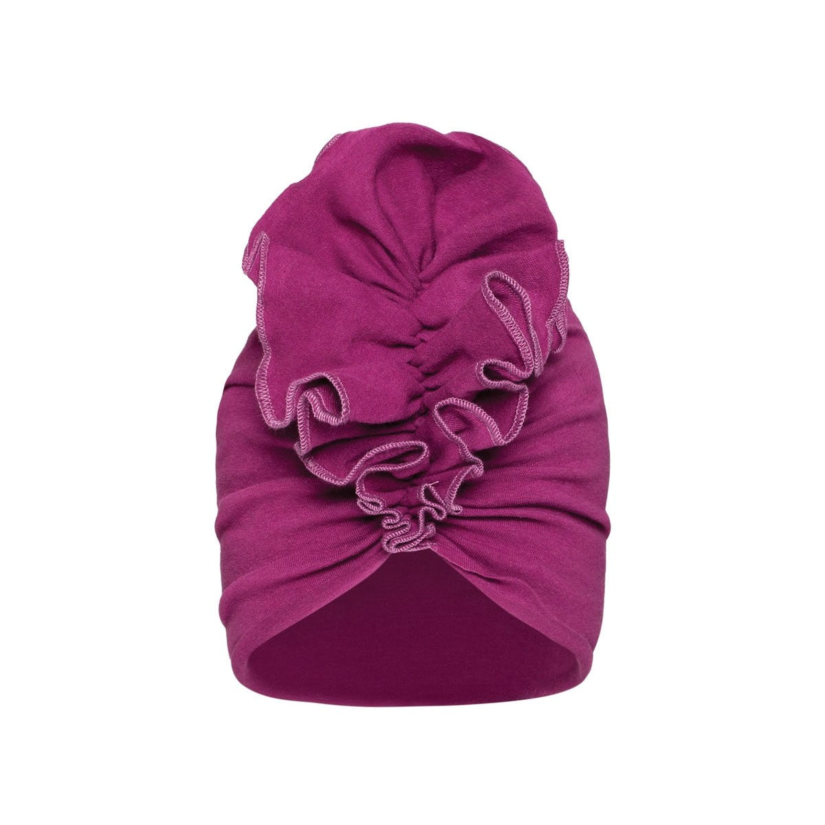Cappello In Cotone Effetto Turbante Neonata BARBARAS CB18 - BARBARAS - LuxuryKids