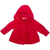 Cappottino in Panno Rosso Neonata Dr. Kids 333 - DR.KID - LuxuryKids