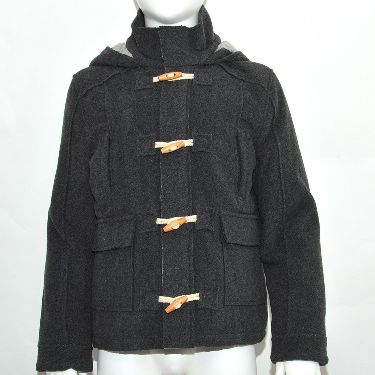 Cappotto In Panno Grigio Bambino Sarabanda L374 - SARABANDA - LuxuryKids