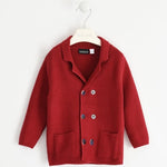 Cardigan doppio petto Misto Lana Bambino SARABANDA 1103 - SARABANDA - LuxuryKids