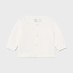 Cardigan In Cotone Tricot Neonato MAYORAL 1330 - MAYORAL - LuxuryKids