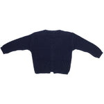 Cardigan In Filo Di Cotone In Tinta Unita Blu Neonato MANUELL&FRANK MF4178I - MANUELL&FRANK - LuxuryKids
