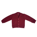     CardiganEleganteInvernaleNeonatoPONTOPORPONTO758BordeauxLuxurykids