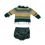 Completo3pezziEleganteChicNeonatoYOEDU0209VerdeLuxurykids_2