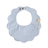 Bavetta Smerlata In Cotone Nido d'ape Neonati BABY GI PQ230 - BABY GI - LuxuryKids