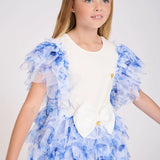 Maglia Con Maniche In Tulle Bambina ANGEL'S FACE LORETTA - Angel's Face - Luxury Kids
