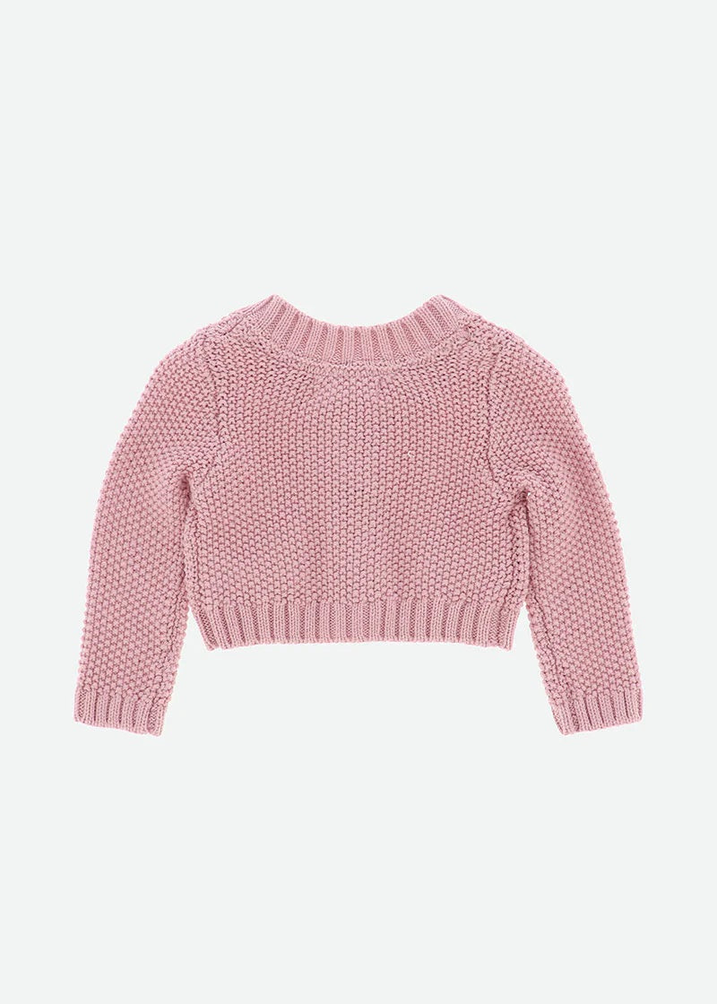 Cardigan In Caldo Cotone Neonata ANGEL'S FACE MCKAY - Angel's Face - LuxuryKids