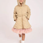Cappotto Con Cappuccio Ed Ecopelliccia Bambina ANGEL'S FACE PEPPA - Angel's Face - LuxuryKids