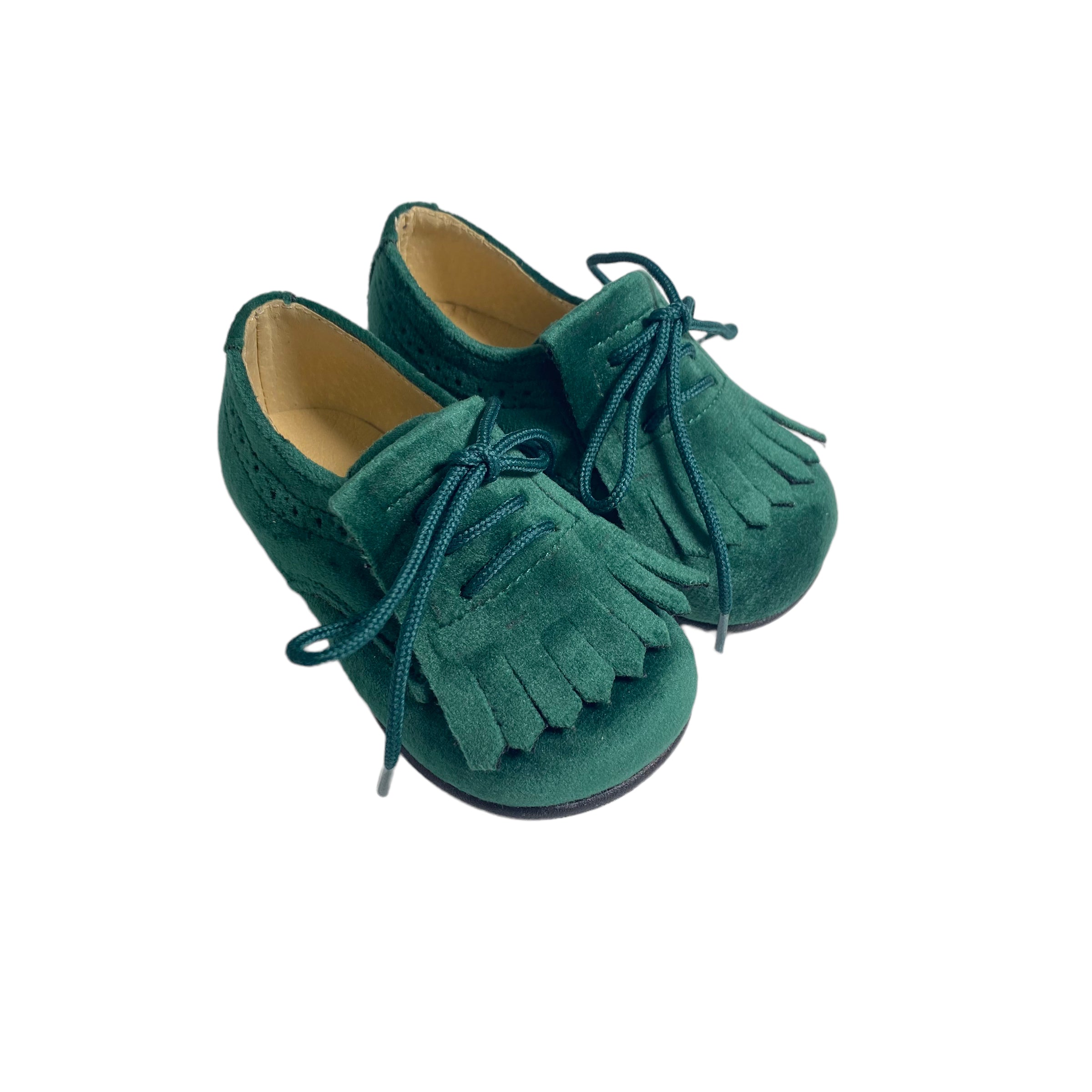 Scarpe Primi Passi Modello Francesina In Velluto Neonato RIZITOS E2119 - RIZITOS - LuxuryKids