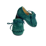Scarpe Modello Francesina In Velluto Bambino RIZITOS E2119 - RIZITOS - LuxuryKids