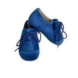 Scarpe Modello Francesina In Velluto Bambino RIZITOS E2119 - RIZITOS - LuxuryKids