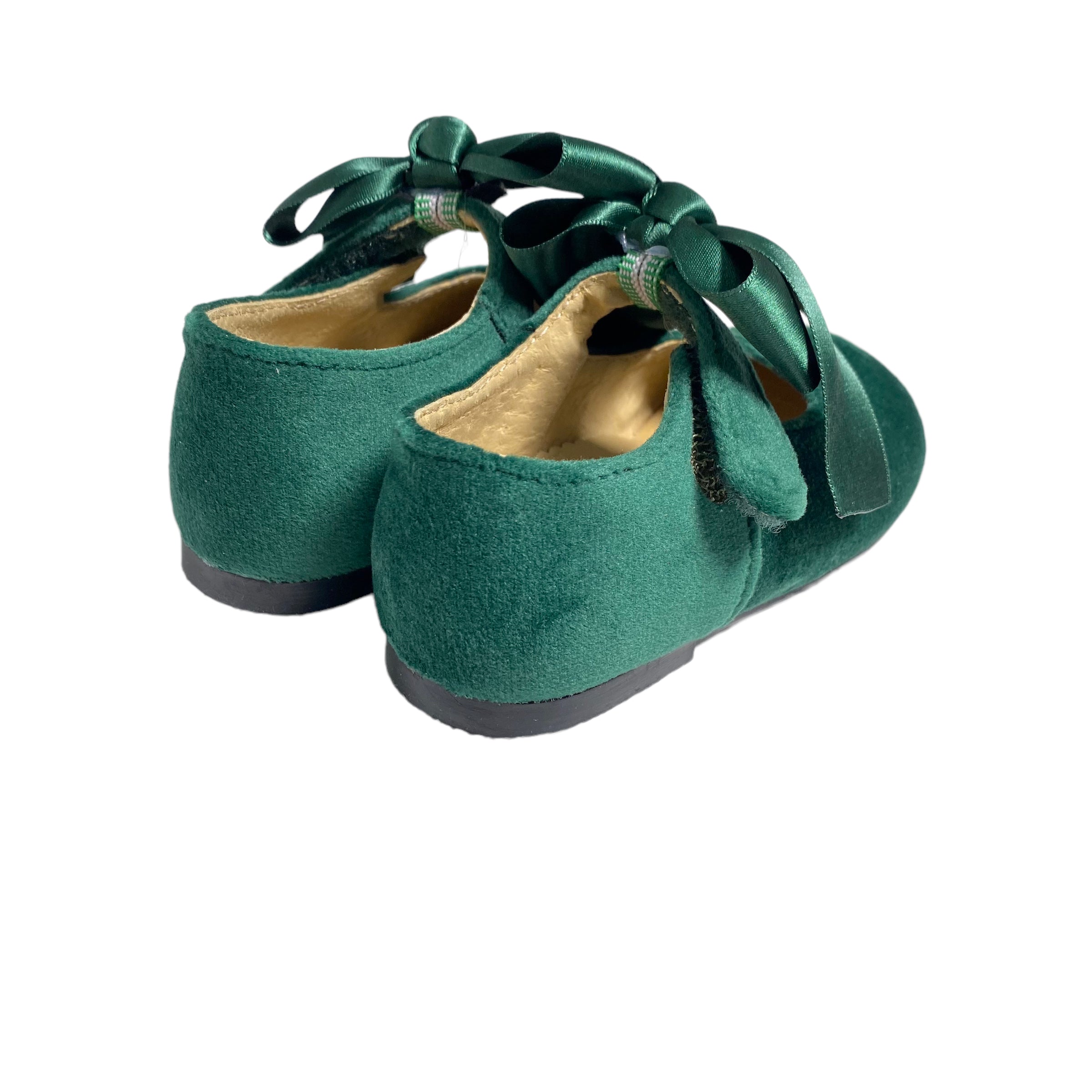 Scarpe Modello Ballerina In Velluto Bambina RIZITOS B3005 - RIZITOS - LuxuryKids