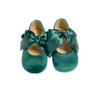 Scarpe Modello Ballerina In Velluto Bambina RIZITOS B3005 - RIZITOS - LuxuryKids
