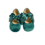 Scarpe Modello Ballerina In Velluto Bambina RIZITOS B3005 - RIZITOS - LuxuryKids