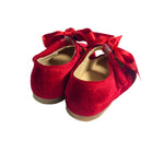 Scarpe Modello Ballerina In Velluto Bambina RIZITOS B3005 - RIZITOS - LuxuryKids