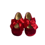 Scarpe Modello Ballerina In Velluto Bambina RIZITOS B3005 - RIZITOS - LuxuryKids