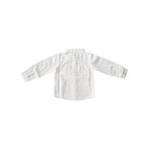 Camicia In Caldo Cotone Panna Bambino A&J 314 - A&J - LuxuryKids