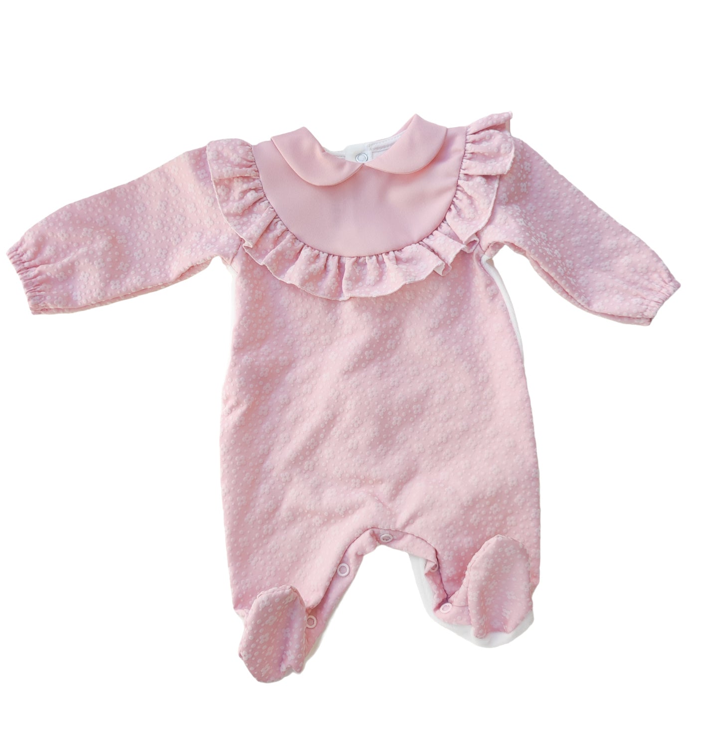 Tutina Intera In Ciniglia E caldo Cotone Neonata TETO E TATTA TU2491 - TETO E TATTA - LuxuryKids