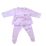 Tutina Spezzata In Caldo Cotone Neonata Calamaro 17633TU - CALAMARO - LuxuryKids