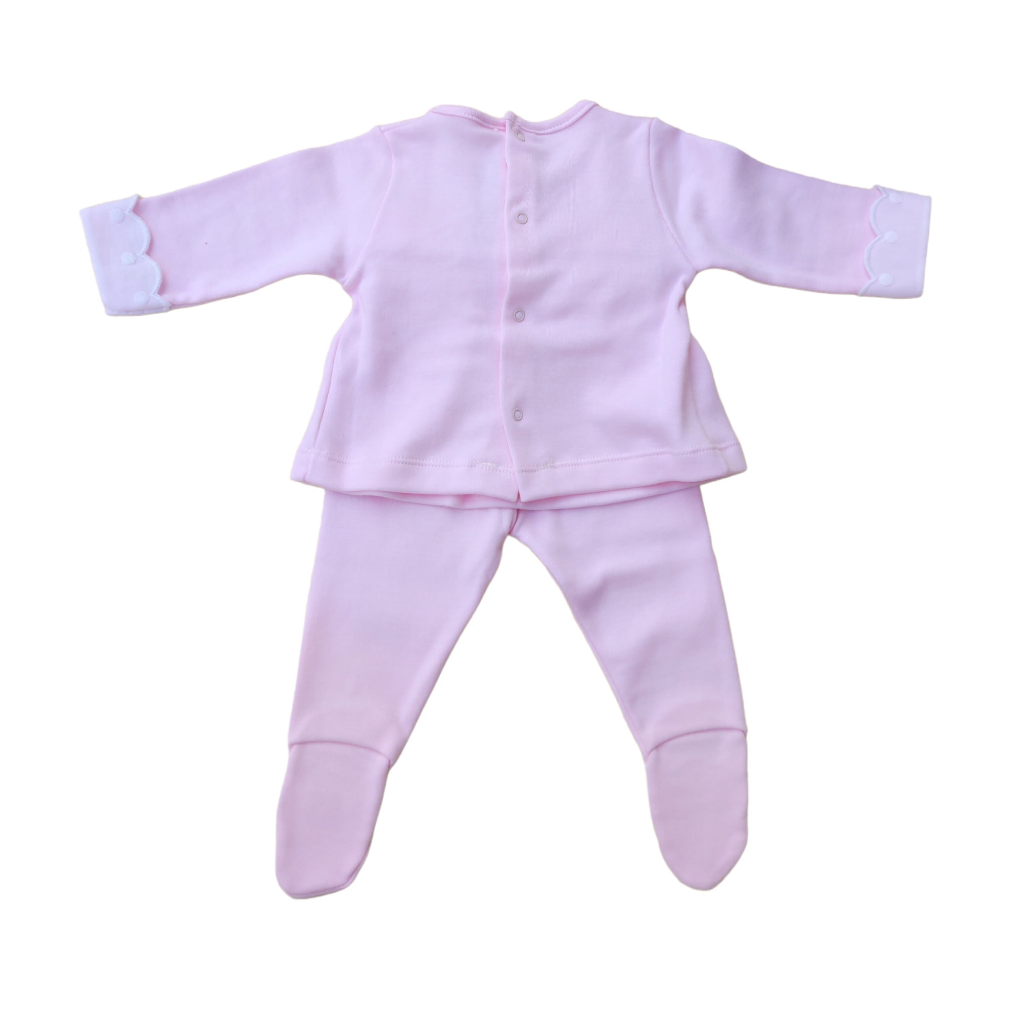 Tutina Spezzata In Caldo Cotone Neonata Calamaro 17633TU - CALAMARO - LuxuryKids