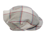 Coppola in Panno a Quadri Grigio  Neonato Bufi B6157ACO-00 - BUFI - LuxuryKids