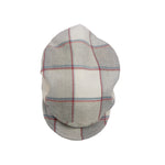 Coppola in Panno a Quadri Grigio  Neonato Bufi B6157ACO-00 - BUFI - LuxuryKids