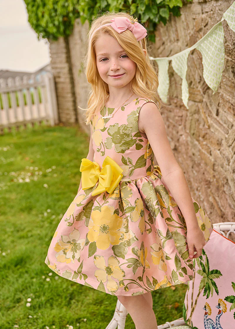 Abito Smanicato In Jacquard Bambina ANGEL'S FACE RUBY - Angel's Face - Luxury Kids