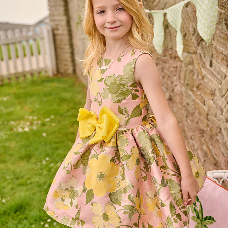 Abito Smanicato In Jacquard Bambina ANGEL'S FACE RUBY - Angel's Face - Luxury Kids