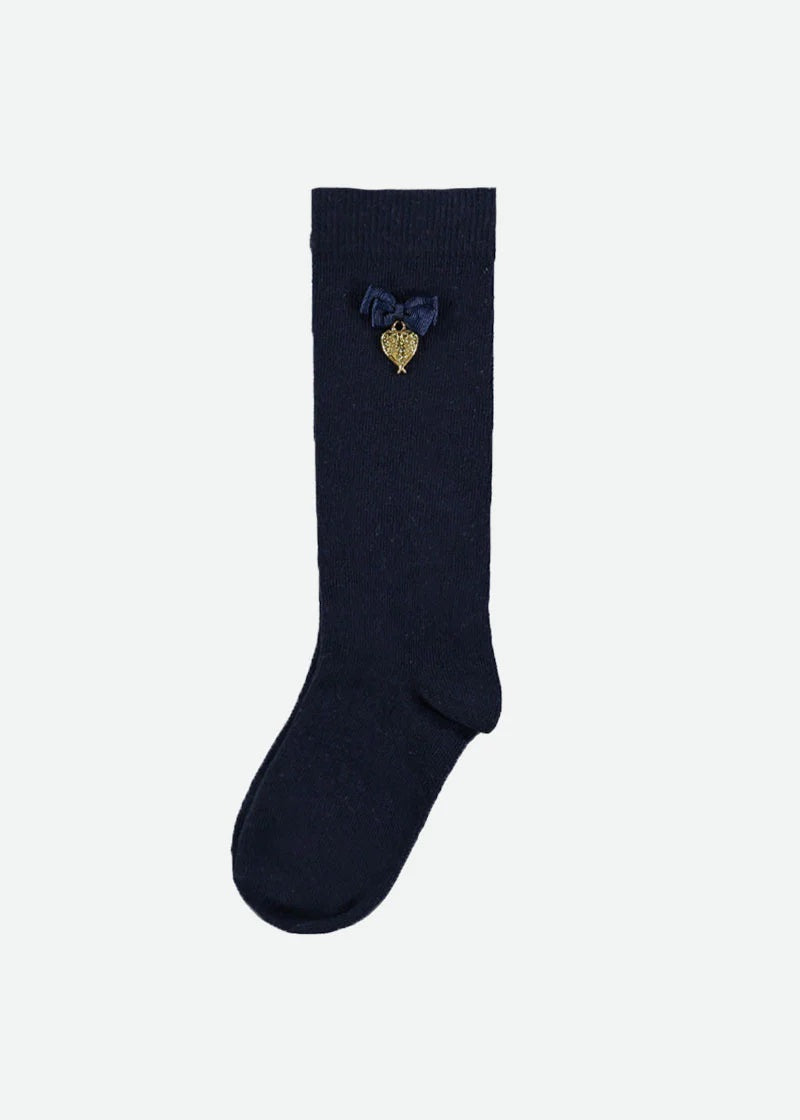 Calzini Alti Parigine In Caldo Cotone Bambina ANGEL'S FACE SOCKS - Angel's Face - LuxuryKids