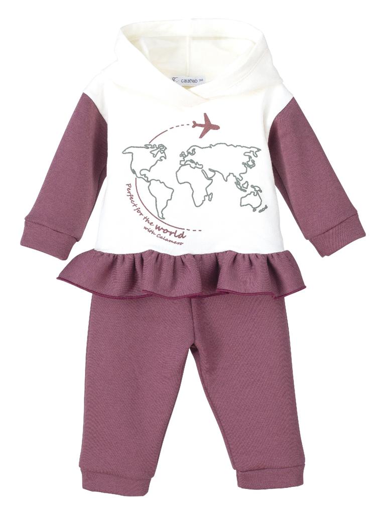       TutaFelpataConCappuccioNeonataCALAMARO36054Luxurykids