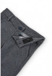 Pantalone In Punto Milano Slim Fit Bambino BOBOLI 715025 - BOBOLI - LuxuryKids