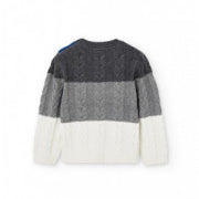 Maglioncino In caldo Cotone Con Trecce Bambino BOBOLI 715036 - BOBOLI - LuxuryKids