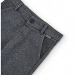 Pantalone In Punto Milano Slim Fit Bambino BOBOLI 715025 - BOBOLI - LuxuryKids