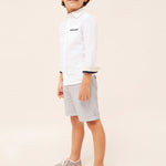 Bermuda Con Risvolto In Misto Lino Bambino MAYORAL 3220 - MAYORAL - Luxury Kids